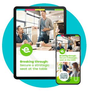 Breaking Through - Secure a Strategic Seat at the Table Toolkit Image